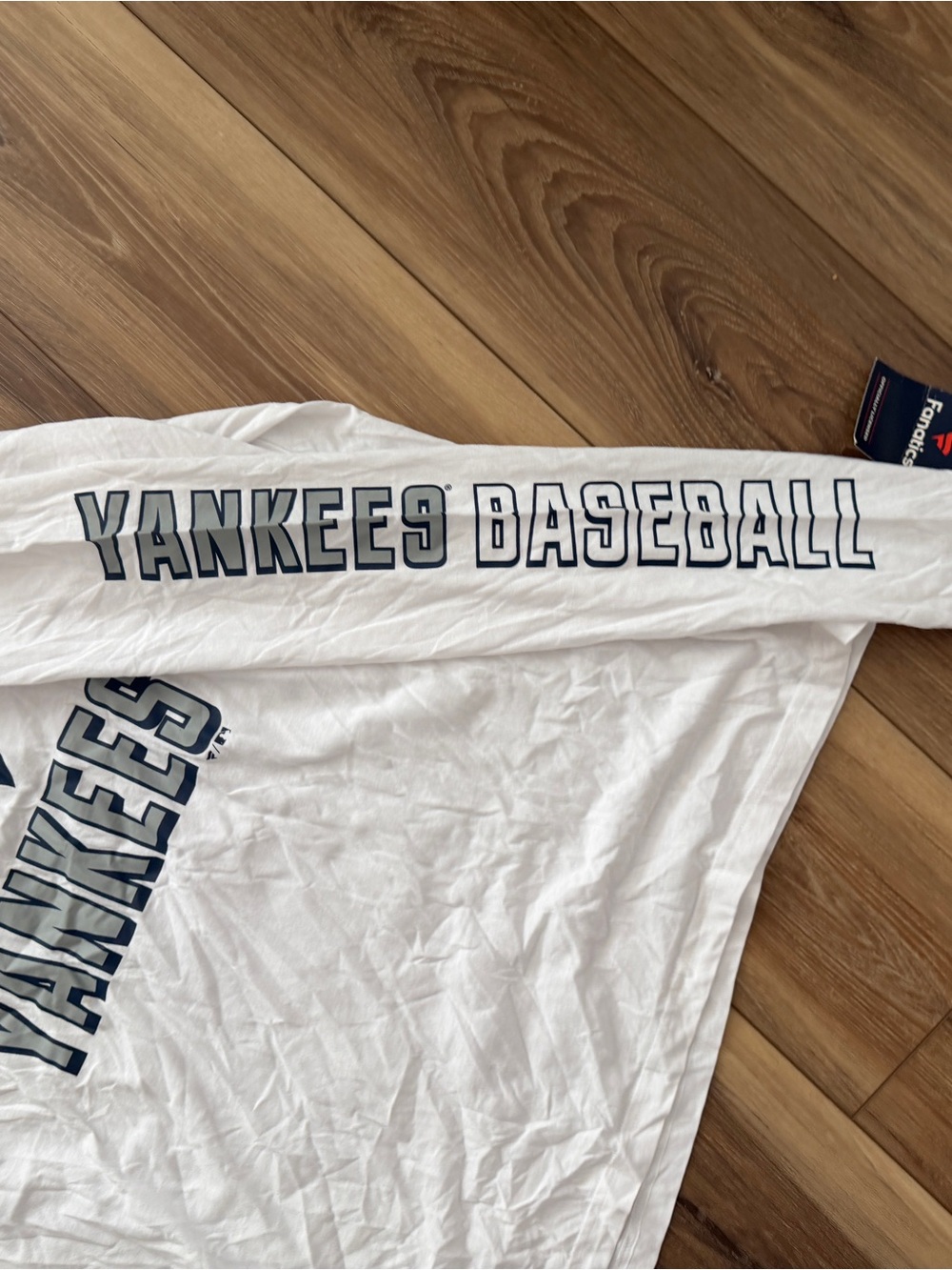 Fanatics White New York Yankees Long-Sleeve Tee - Picture 2 of 4